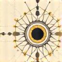 Icon representing integration with a network of interconnected nodes and cloud computing symbols.